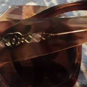 CHANEL Tortoise Shell Sunglasses